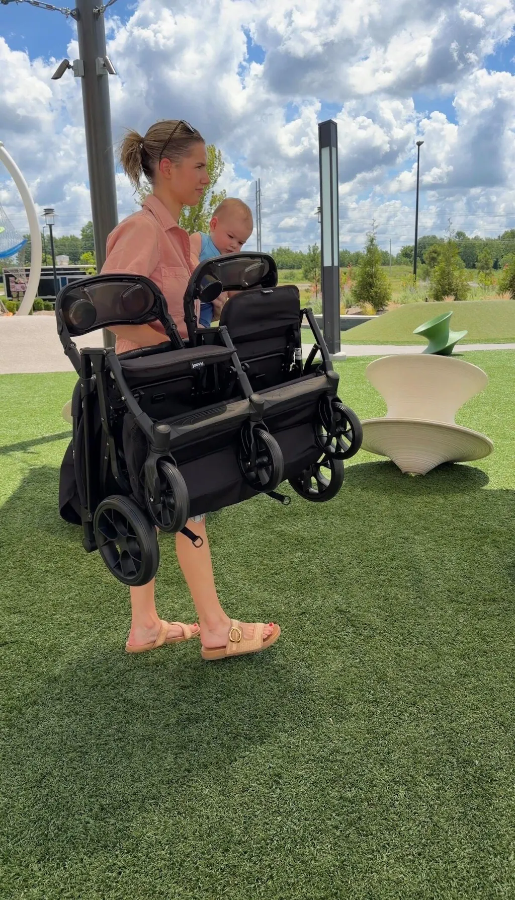 Kooper RS2 Lightweight Travel Double Stroller
