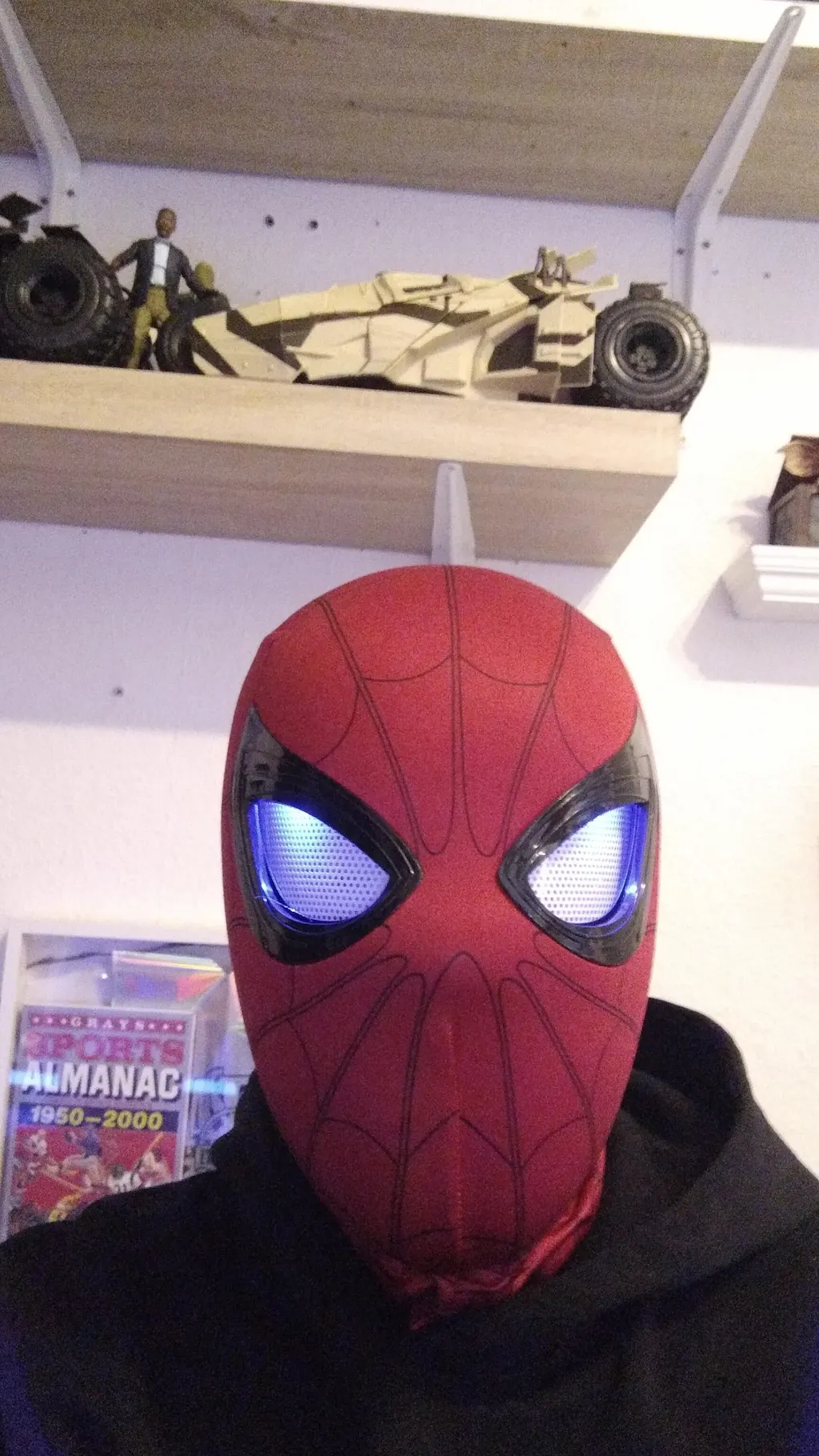 Spider-Man Maske + Steuer-Ring