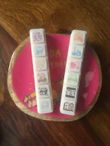 Book Punch card Stamp