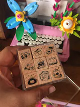 Creative Wooden Stamp Set