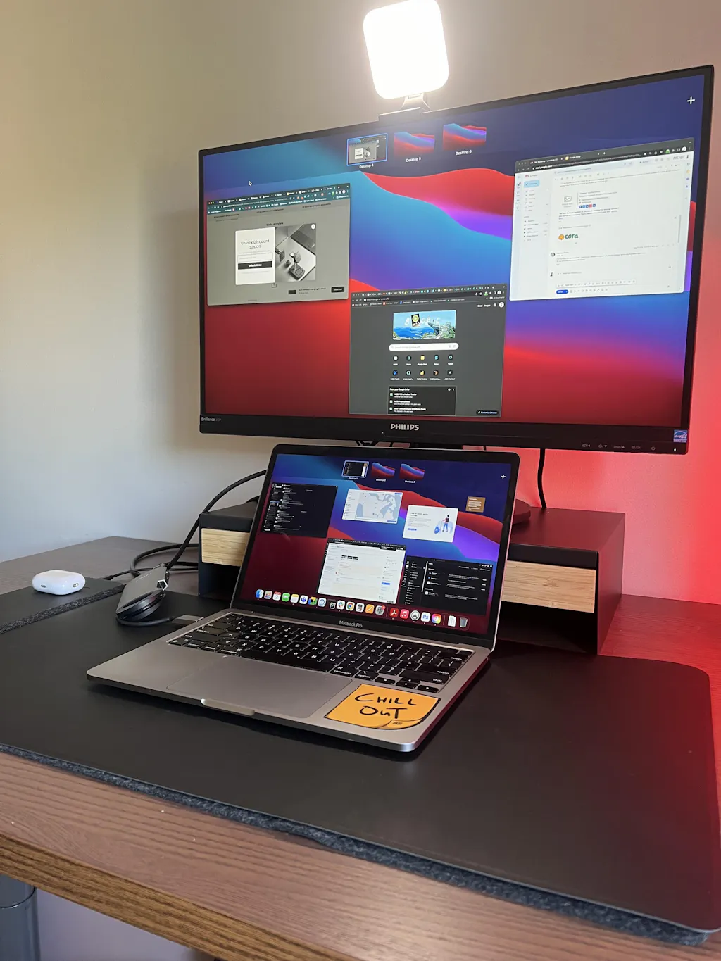 Brookstone 3-In-1 MagSafe Curved Wireless Charging Stand