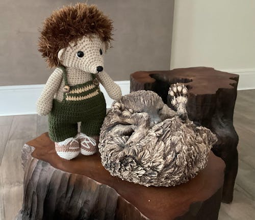 Crochet Cute Hedgehog Toy