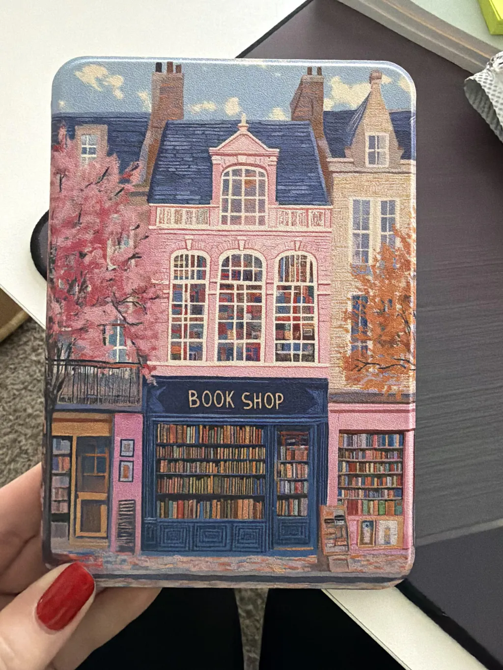 Seaside Bookshop- Kindle Case – Joylife Case