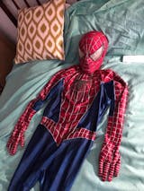 Costume da Spiderman Costume Cosplay Sam Raimi Spider-man Completo  aggiornato con Faceshell e fettuccia in gomma 3D Spider-man indossabile  Replica dell'oggetto di scena del film -  Italia