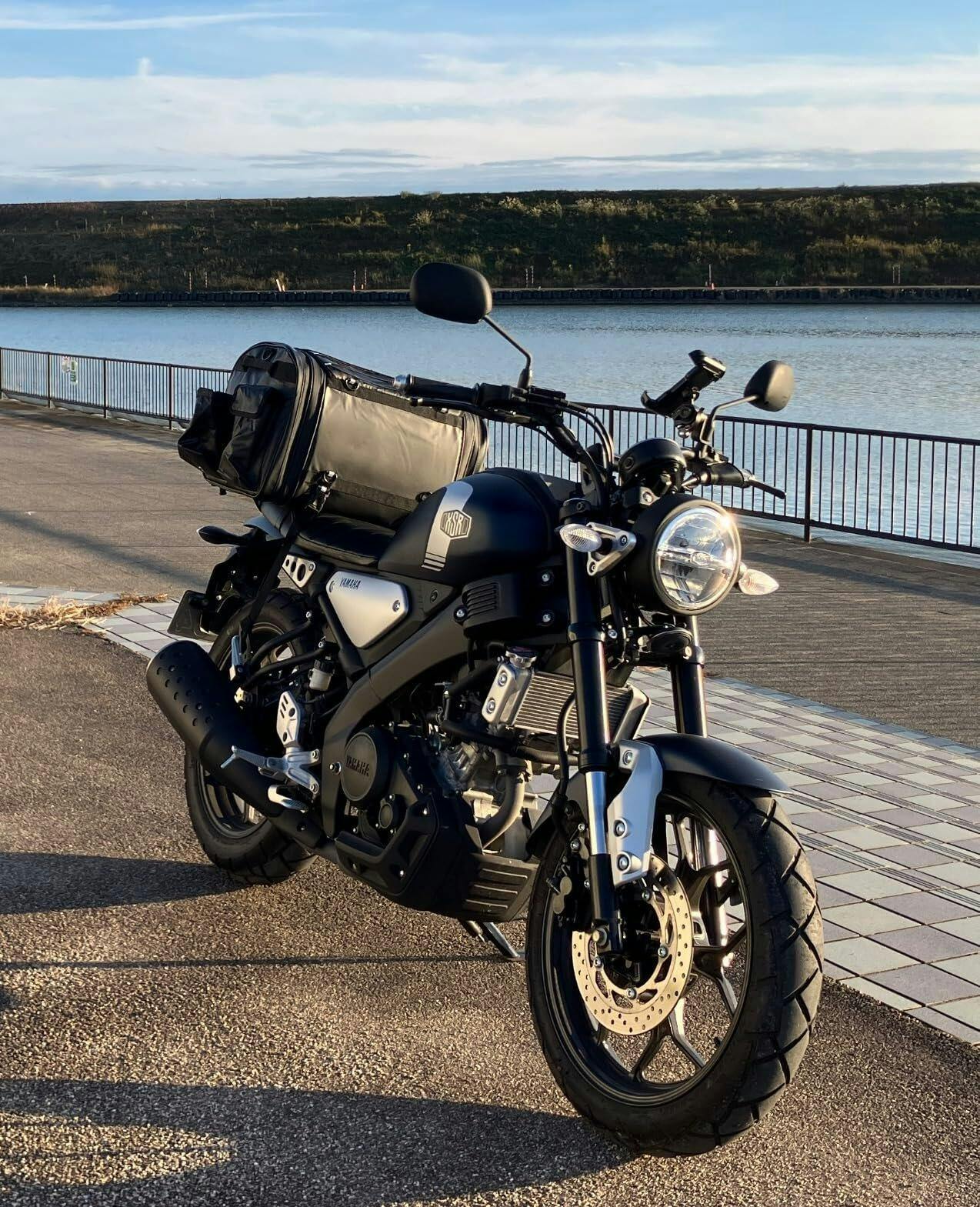 KEMIMOTO 45-65L 防水 拡張 バイクリアバッグ レインカバー付 – JP