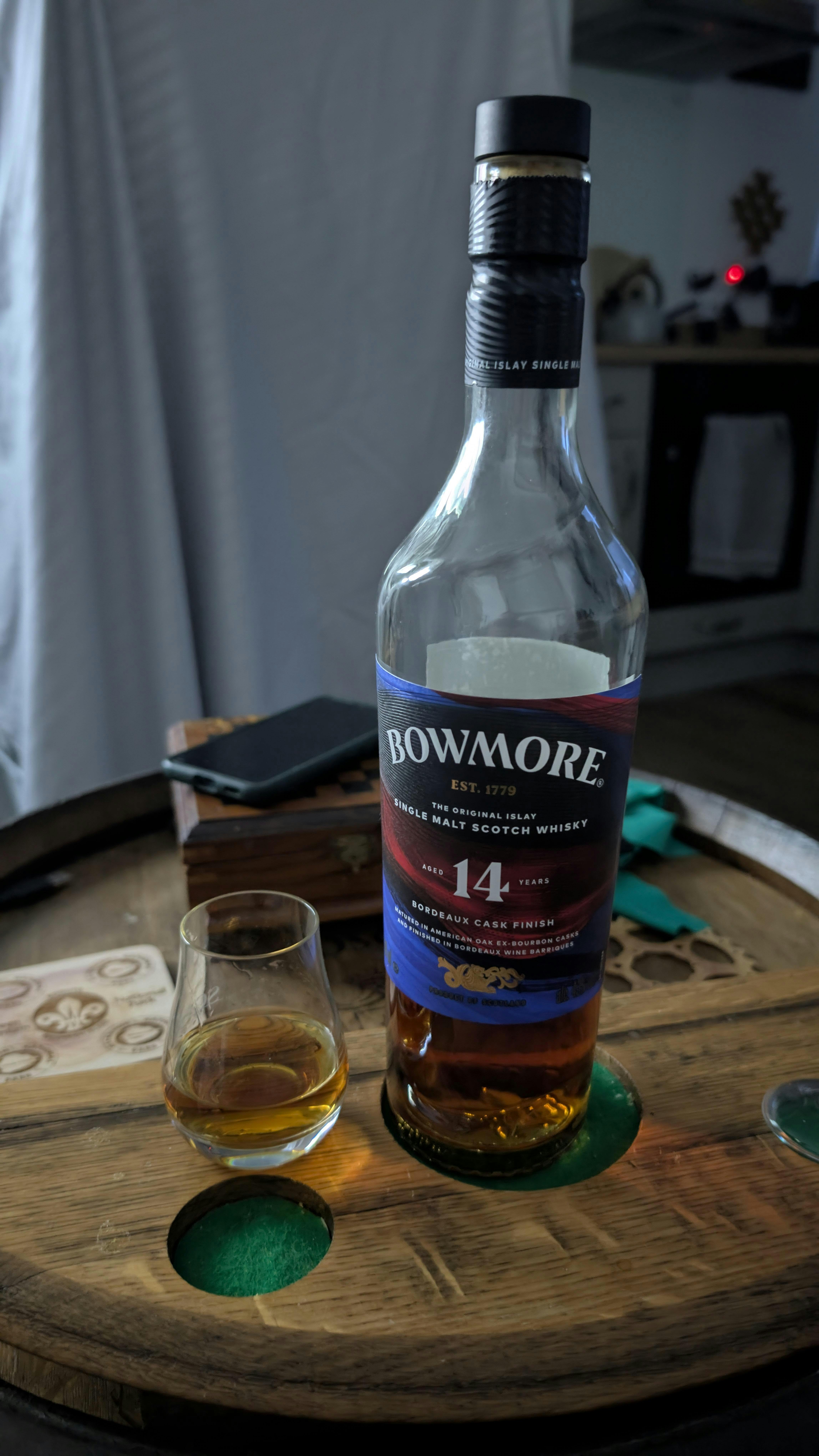 Bowmore 14 Year Old Bordeaux Cask Whisky | JPHA
