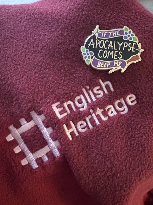 If The Apocalypse Comes Lapel Pin