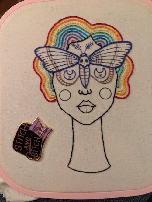 Stitch And Bitch Needle Minder