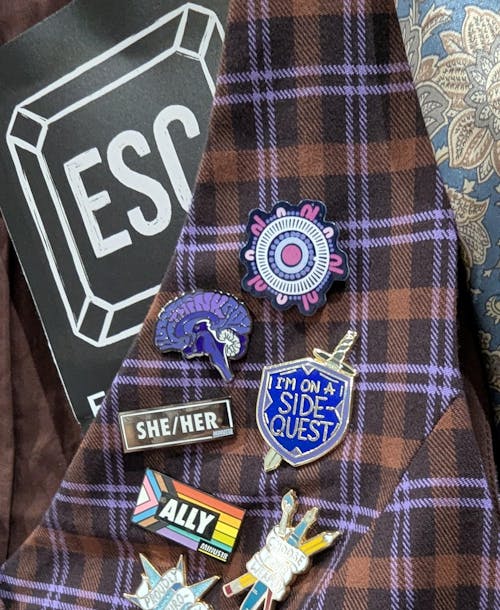 I'm On A Side Quest Lapel Pin