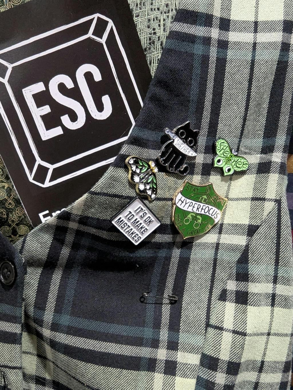 Hyperfocus Lapel Pin