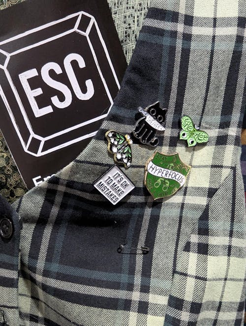 Hyperfocus Lapel Pin