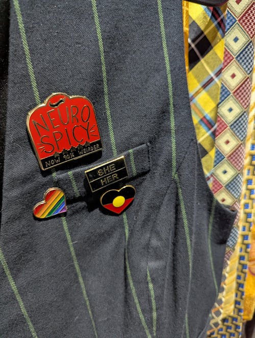Neuro-spicy Lapel Pin