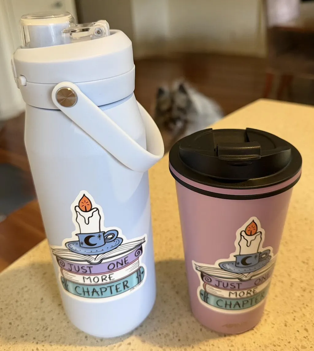 Just One More Chapter Sticker