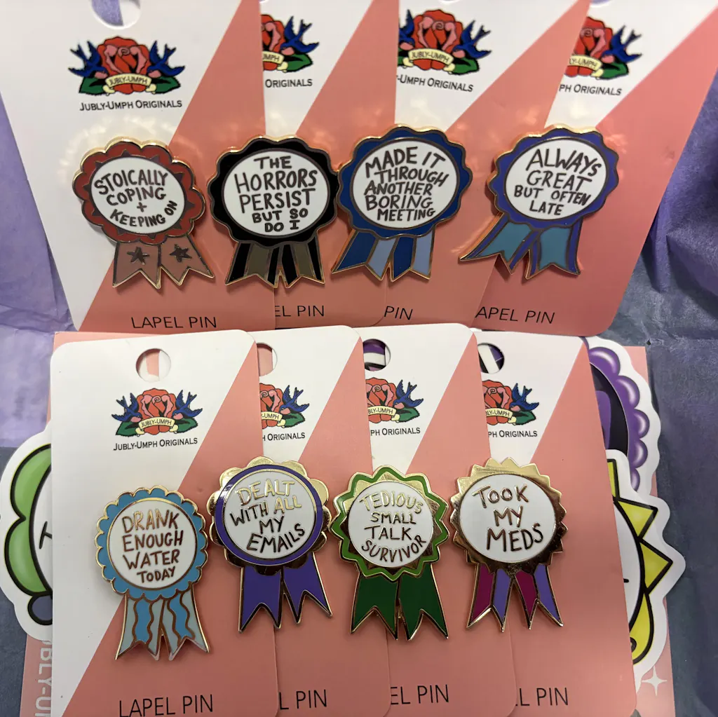 Dealt With All My Emails Award Lapel Pin