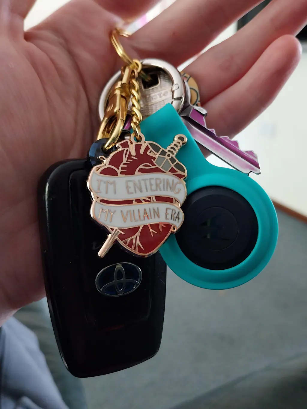 I'm Entering My Villian Era Keychain