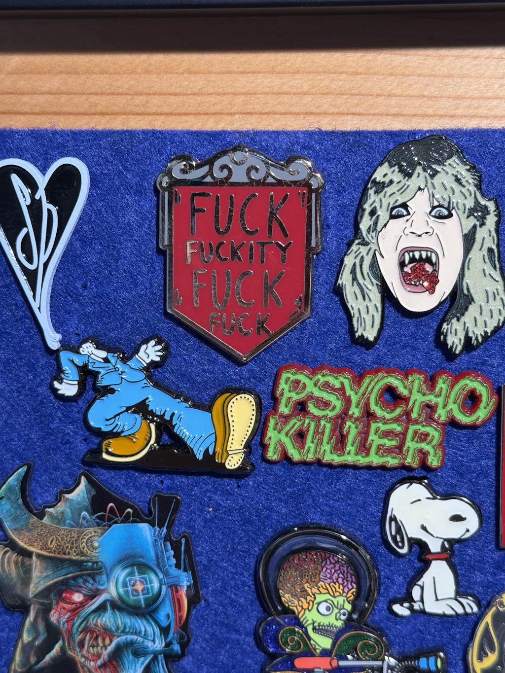 Fuck Fuckity Fuck Fuck Lapel Pin