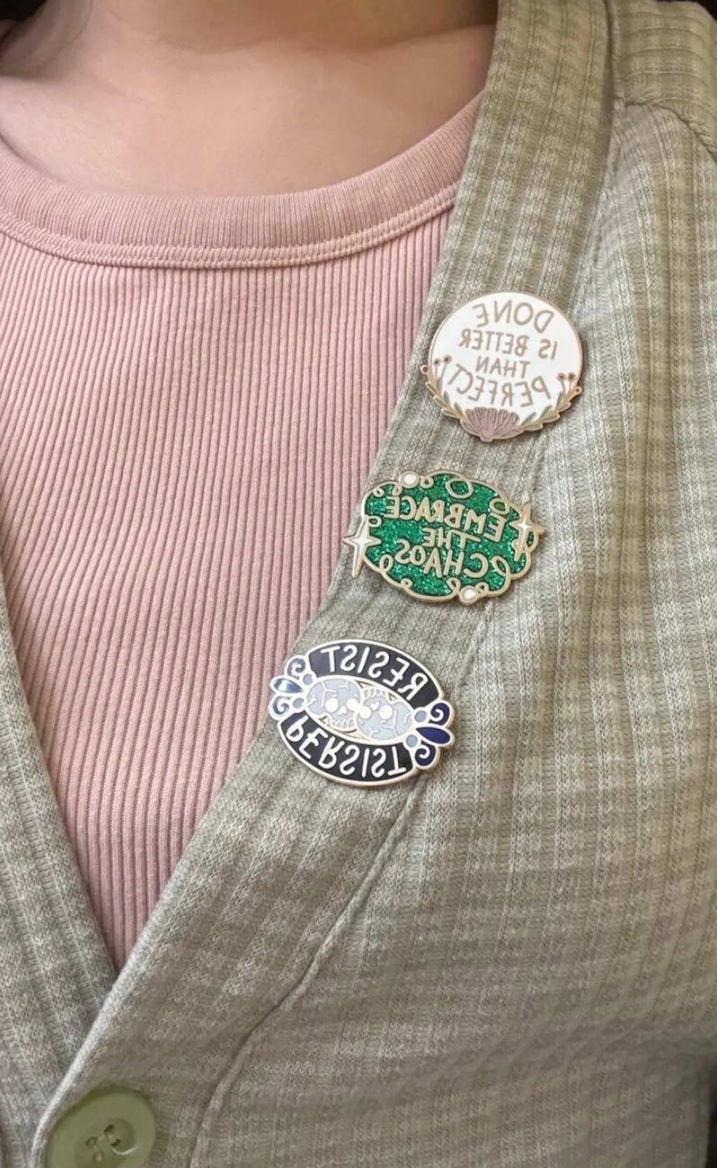 Persist Resist Lapel Pin