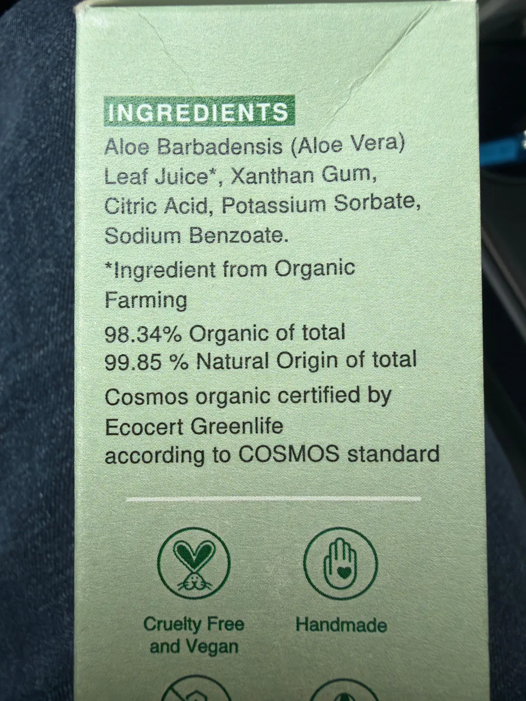 aloe vera in der ss Satin Smooth Aloe Vera Wax main image 1