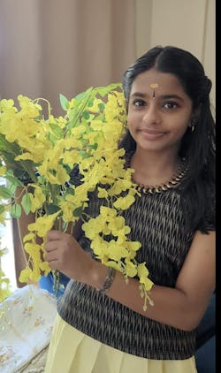 Antique Gold Green Red Flower Mango Design Handmade Terracotta Necklace Set