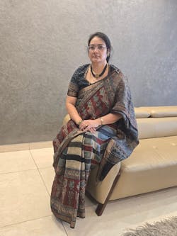 Samriddhi — Rani Haar Style Black Antique Gold 3 Layered Handmade Terracotta Necklace Set