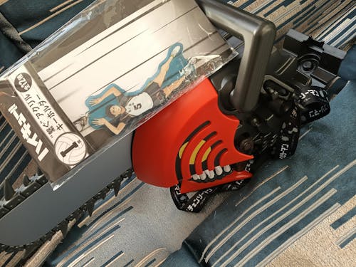 Chainsaw Man: Reze Arc the movie - Chainsaw Man head-shaped popcorn box