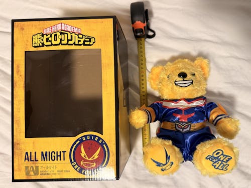 My Hero Academia Plush - Bear's Hero Academia All Might Ver.