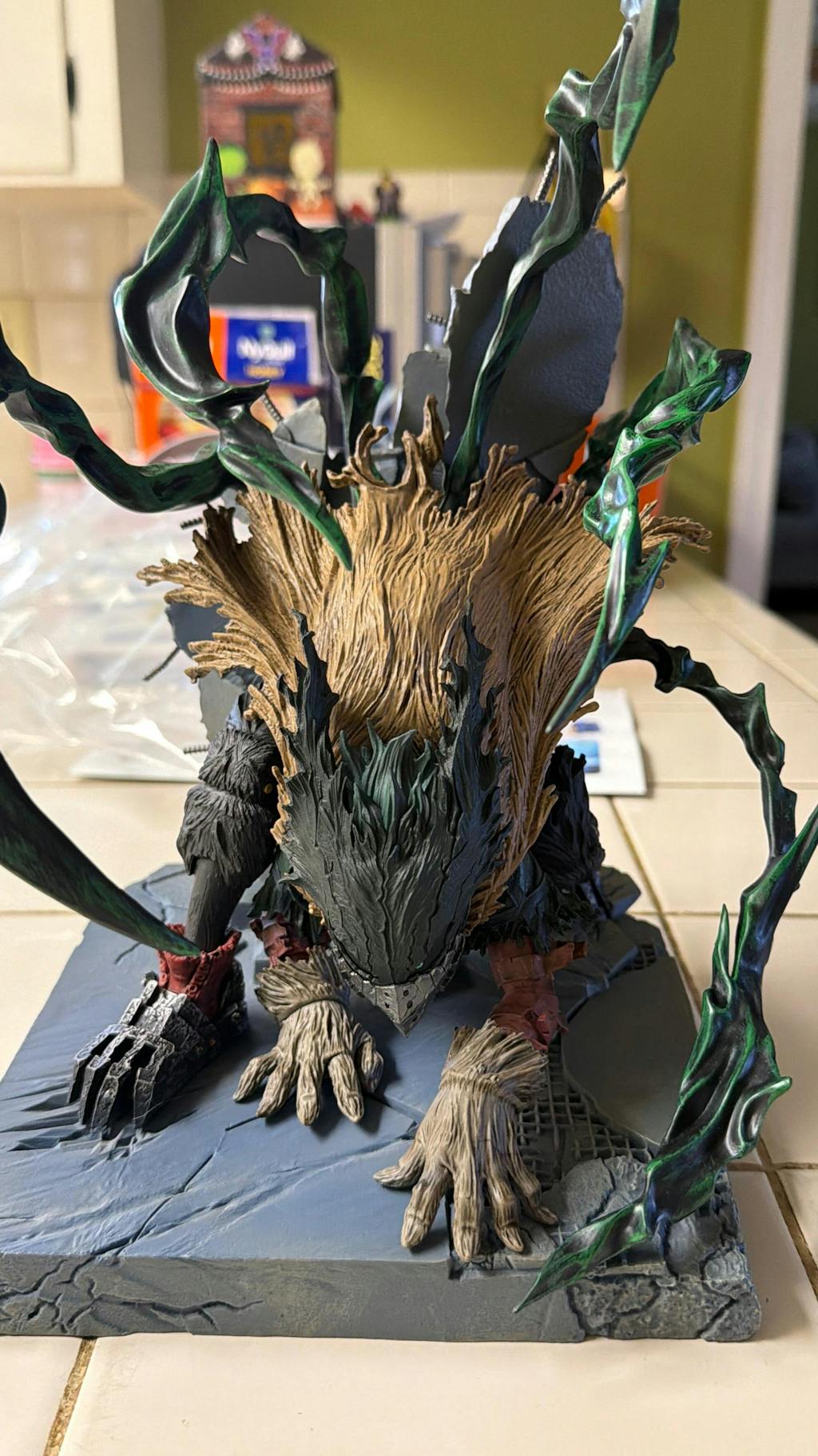 My Hero Academia Original Art Exhibition - Black Deku Figure Horikoshi Kohei Limited Edition