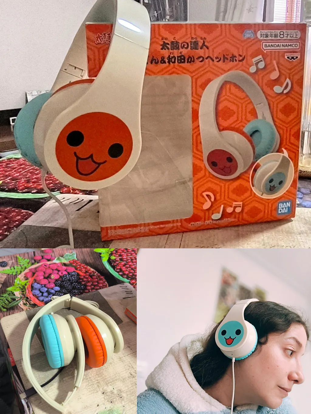 Taiko no Tatsujin Headphones - Don Wada & Katsu Wada