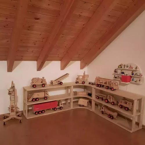 Modulares Eckregal für Kinder | MODURA