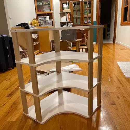 Modulares Eckregal für Kinder | MODURA