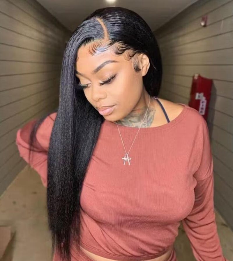 Junoda Kinky Straight Wear & Go Wig Pre-Cut 6x4.5 Lace Closure Glueless Human Hair Wigs ulovemegz Recommend