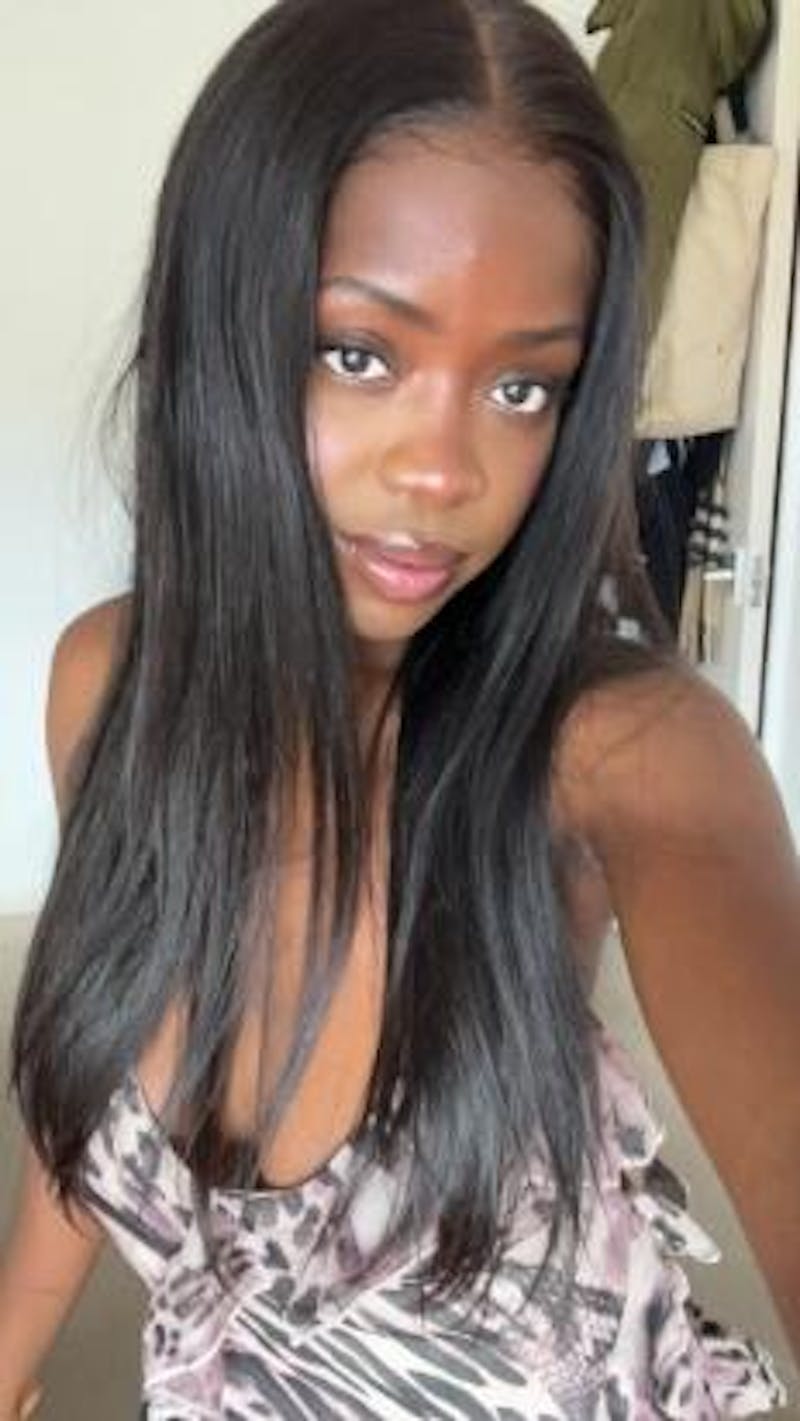 Natural Lagos Hairline Silk Straight 13x6 HD Transparent Lace Front Wig Human Hair No Glue Needed
