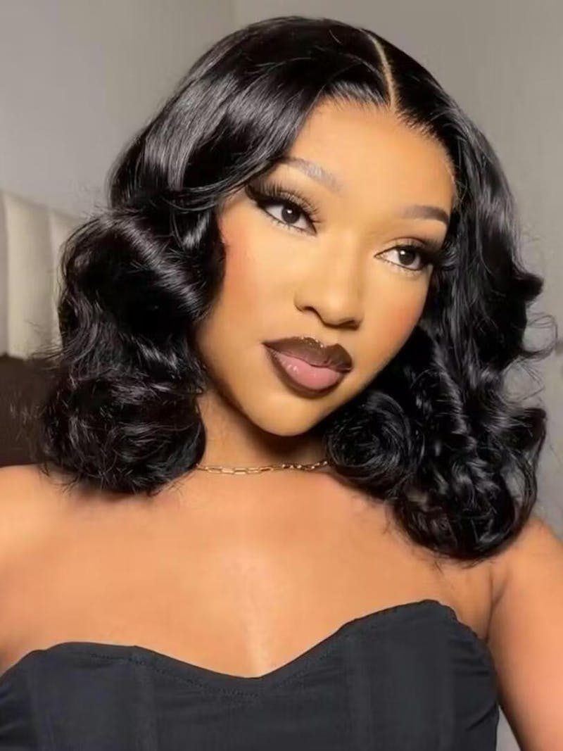 Body Wave Pre-Cut Lace Pre-Plucked Bleached Knots Wear & Go Glueless Wig Flash Sale