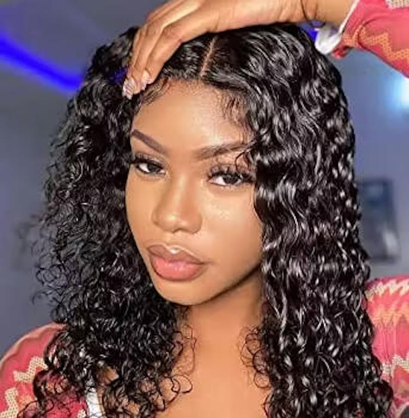 Deep Wave Pre-Cut Lace Pre-Plucked Bleached Knots Wear & Go Glueless Wig Flash Sale