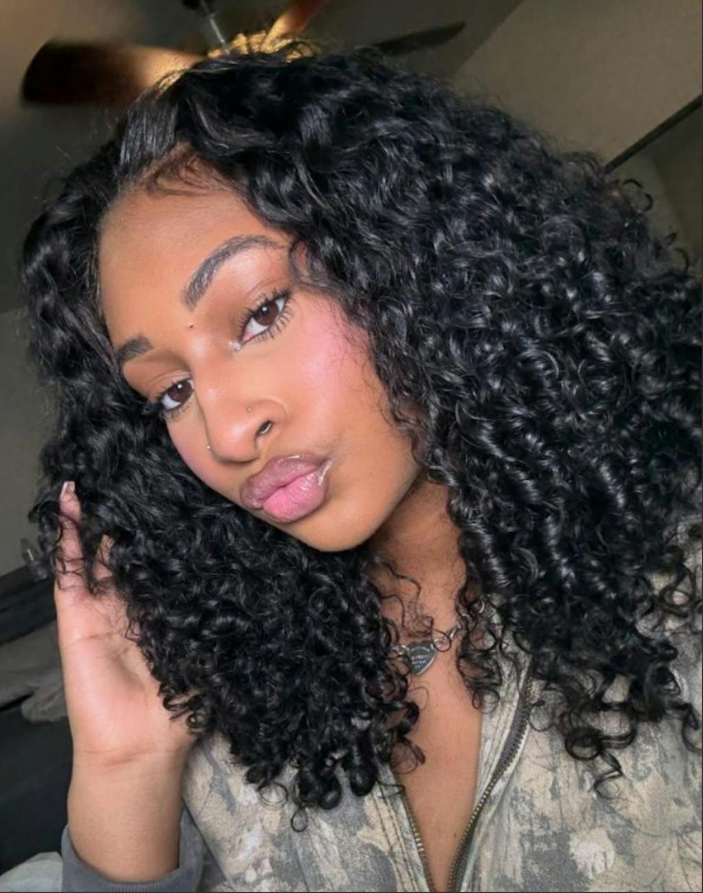 Drawstring Wig Water Wave Invisible Hairline Beginner Friendly