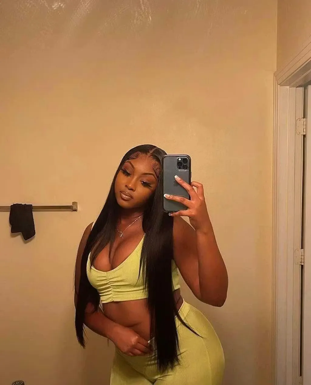 Junoda Hair Straight 5x5 Lace Closure Wig Brazilian Remy Human Hair Lace Wig For Woman