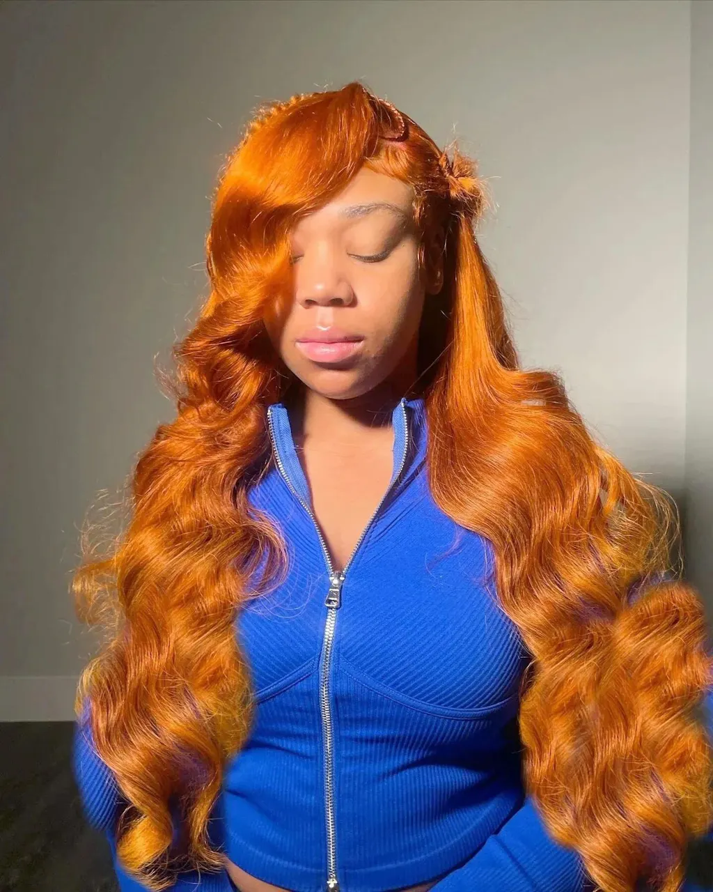 Genger Brown Body Wave Wig Lace Front Wig Flash Sale