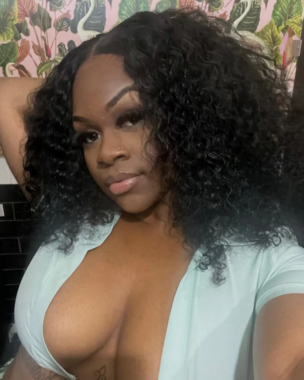 Kinky Curly Invisi Drawstring V Part Wig V Part Wigs No Leave Out Natural Scalp Protective I Part Wigs Beginner Friendly