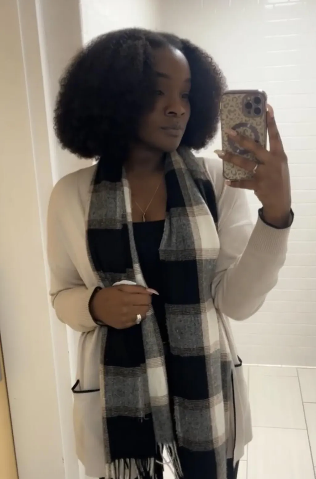 Afro Curly Invisi Drawstring V Part Wig 4c Kinky Curly Vpart Wigs Meets Real Scalp No Leave Out Upart Wigs