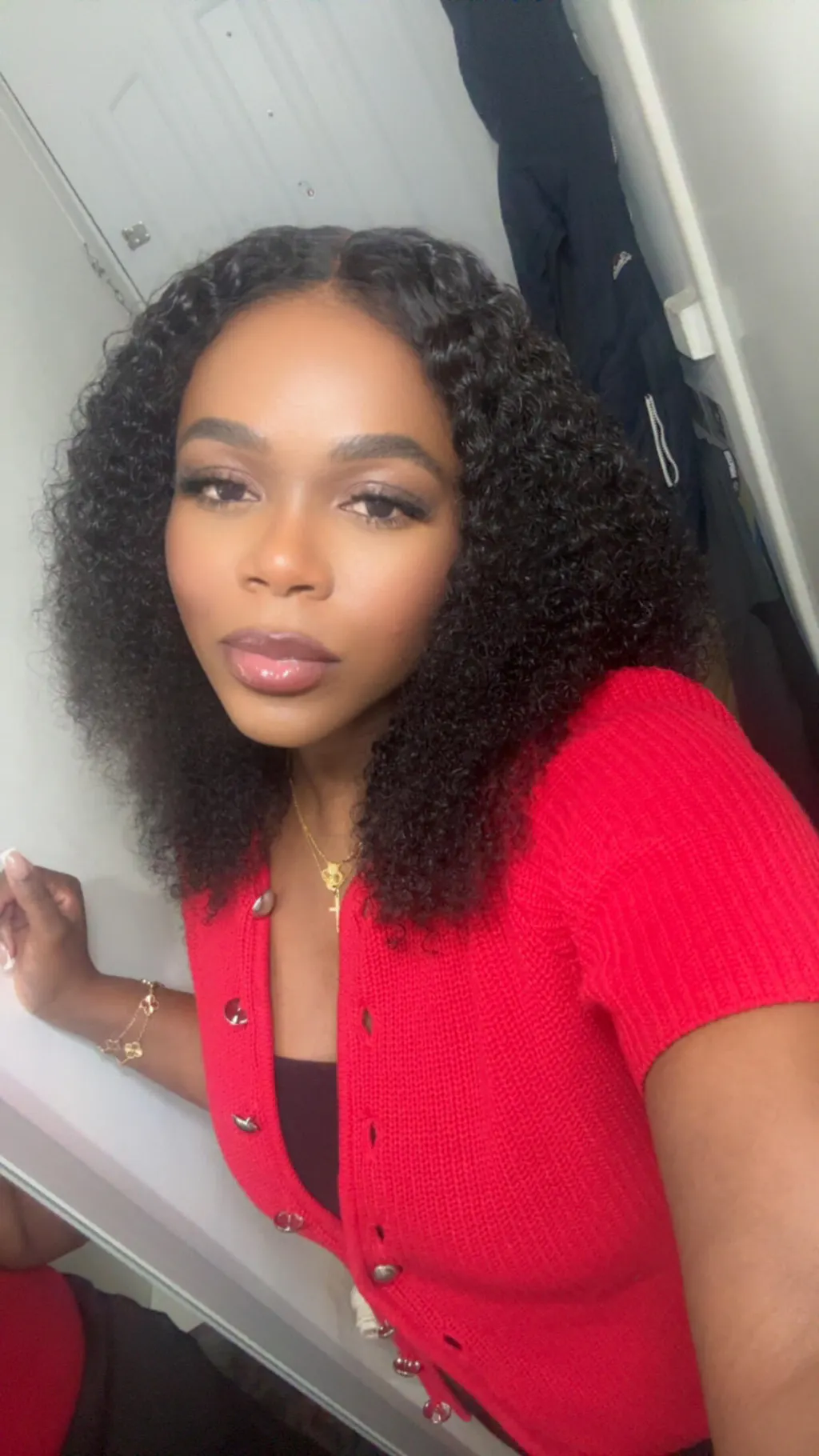 Curly Pre-Cut Lace Pre-Plucked Bleached Knots Wear & Go Glueless Wig Flash Sale
