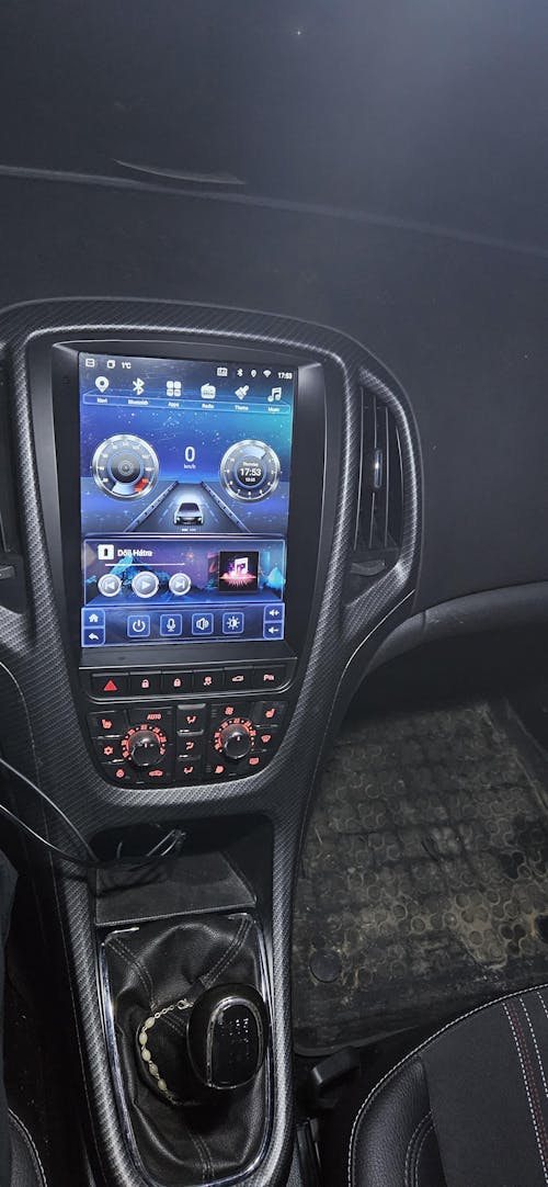 Junsun Tesla Style Android Auto Wireless Carplay Car Radio Multimedia For Opel Astra J Vauxhall Buick Verano 2009-2013 no 2din