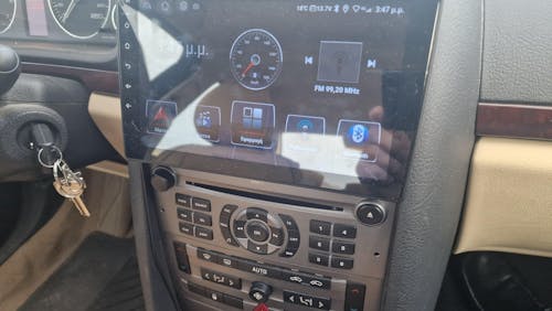 Junsun Wireless CarPlay Car Radio For Peugeot 407 SW CC 2004 2005 2006-2008 Android Multimedia