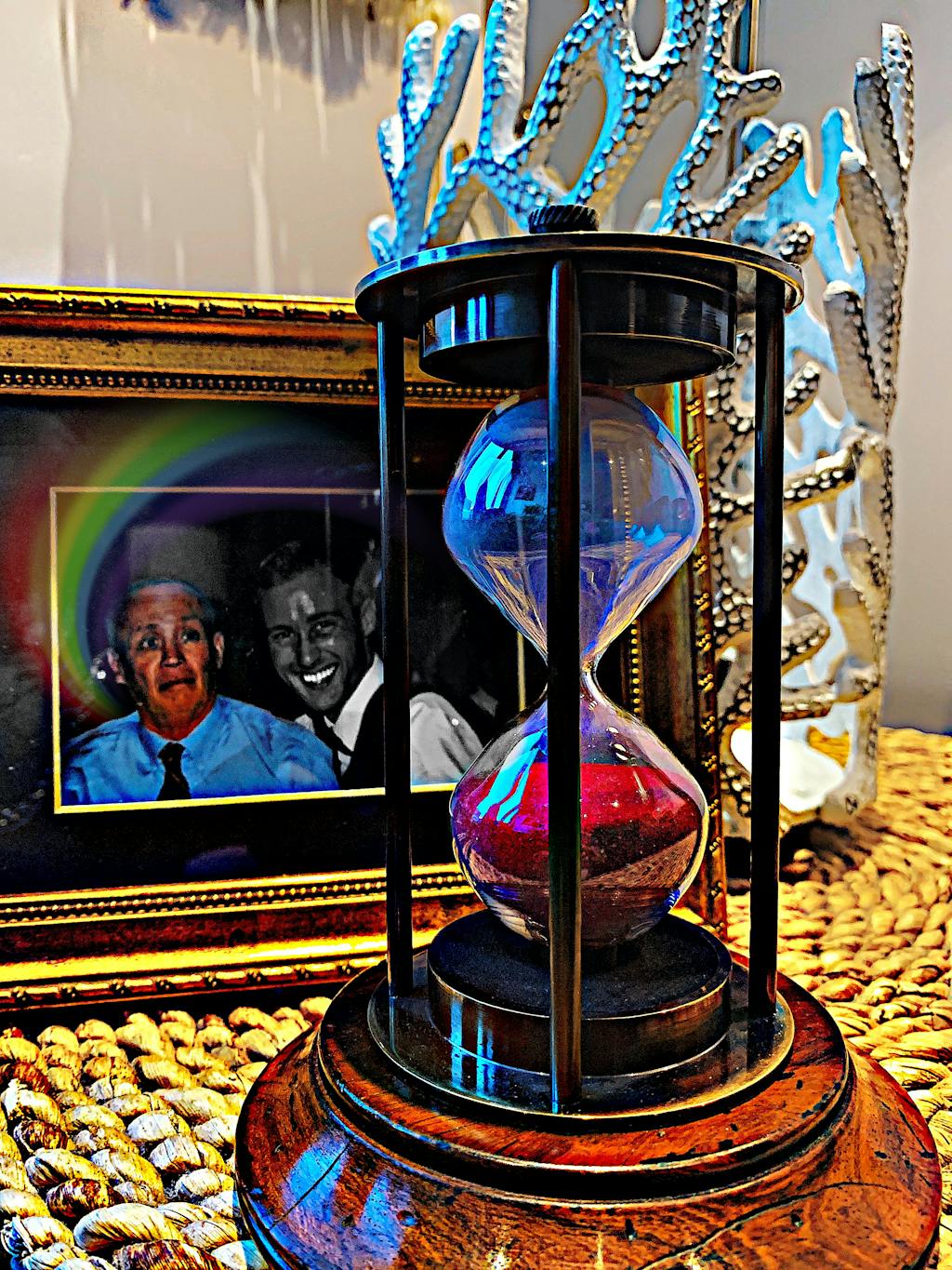 Bronze Hourglass Urn JustHourglasses