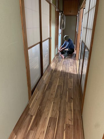 約91cm幅 住宅用 クッションフロア【91cm×10m巻 2本セット】 シンコール / 木目柄 E-1007