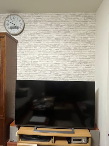 LL-6165 LW-261 壁紙 のりなし クロス / リリカラ / ライト レンガ柄【サンプル】