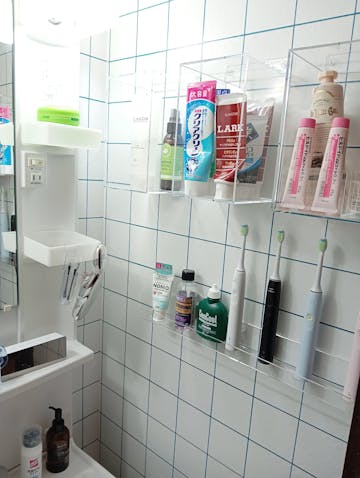 貼ってはがせる シール壁紙 「Hatte me! (ハッテミー)」 リメイクシート すっきりタイル/ポップ (65cm×2.6mサイズ) PSQT-06 / ターコイズ目地