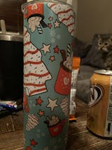 Coffee and Christmas Cakes Tumbler