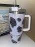 MESS UPS Cowprint Bling 40oz Tumbler