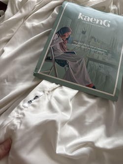 [SKIRT SET] OFF-WHITE Lightweight Satin Inners