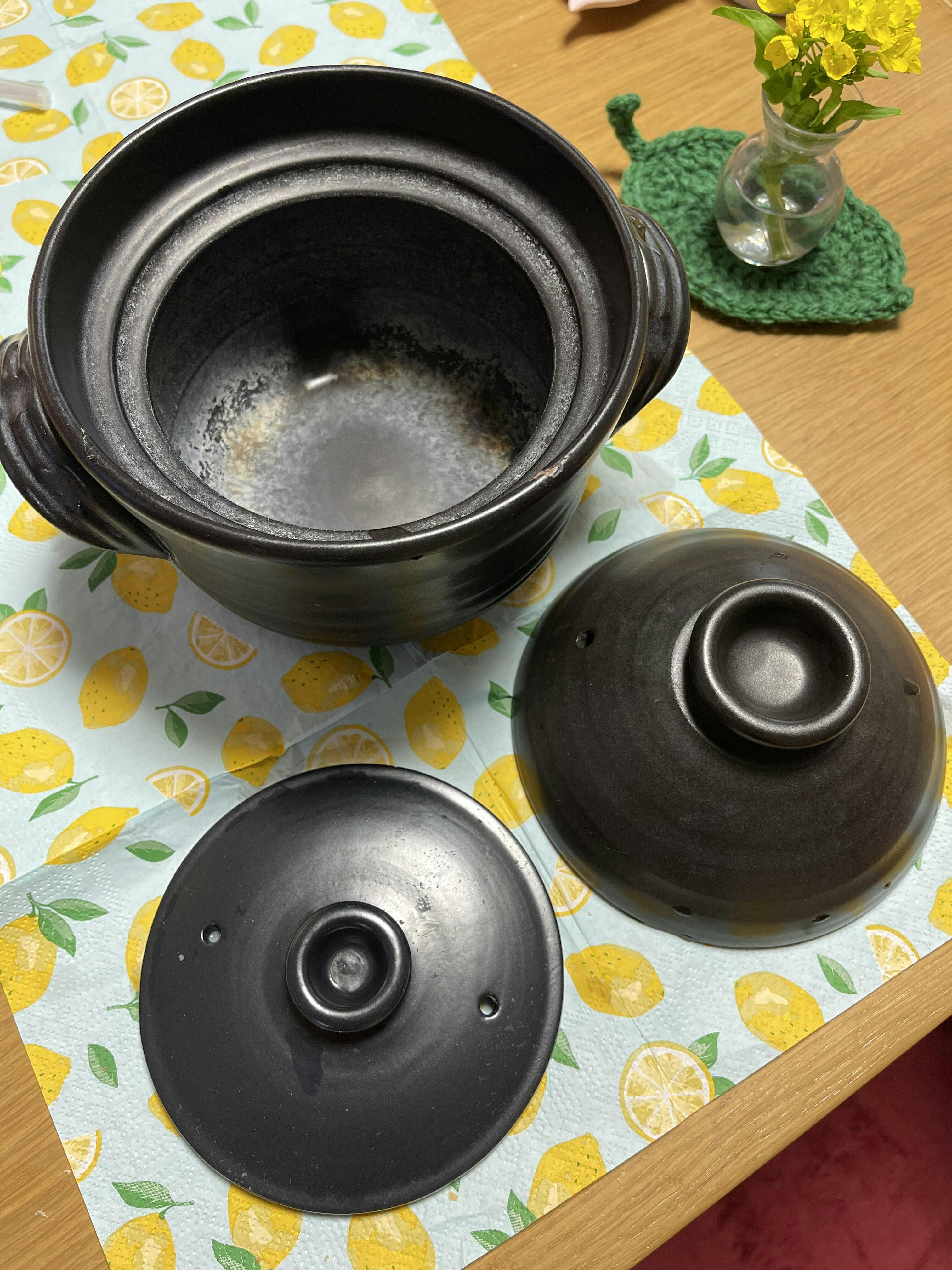 内蓋 大黒ごはん鍋 2合 – 華月